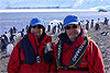 Engagements führen sie rund um den Globus: <b>DIXON & HEIDI</b> in der Antarktis