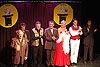 Finalebild der großen Wiener Magier-Gala im Arcotel Wimberger mit <b>DIXON</b> und weiteren Weltstars der Zauberkunst